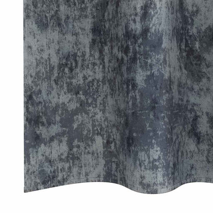 Tende in Velluto 2 pcs Grigio Argento 140 x 140 cm Velluto