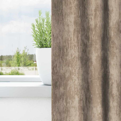 Tende in Velluto con tende 2 pcs Champagne 140 x 140 cm Velluto | homemem39