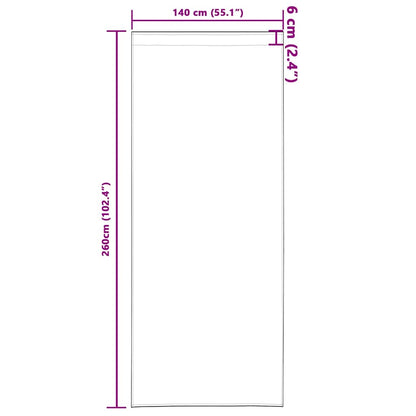 Tende in Velluto 2 pcs Rosso Vino 260 x 140 cm Velluto | homemem39