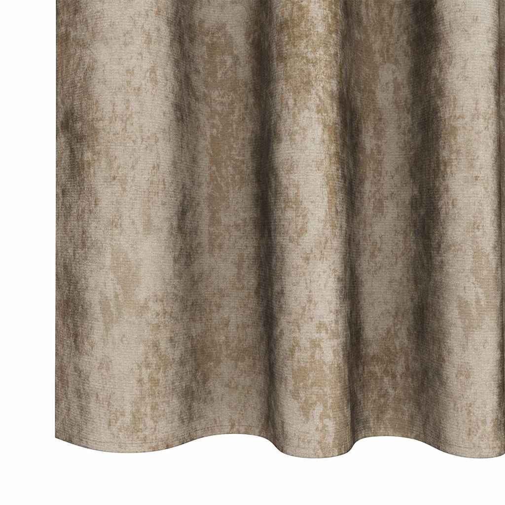 Tende in Velluto con tende 2 pcs Champagne 225 x 140 cm Velluto | homemem39