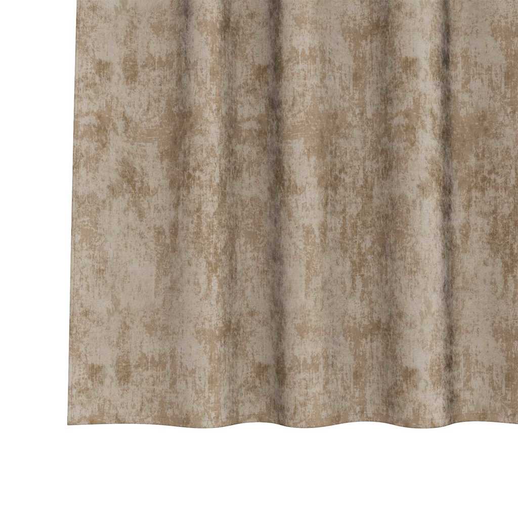 Tende in Velluto con tende 2 pcs Champagne 140 x 140 cm Velluto | homemem39