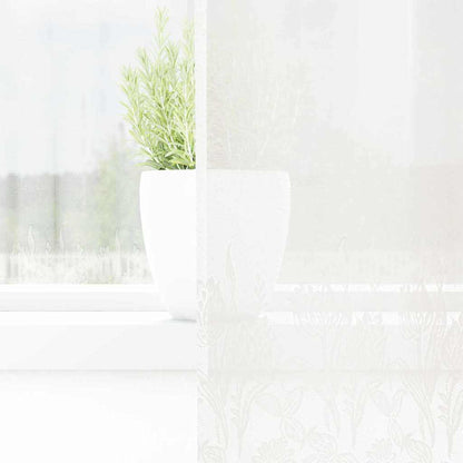 Tenda in Pizzo con tende Bianco 150x245cm Poliestere