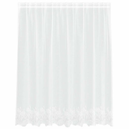 Tenda in Pizzo con tende Bianco 200x180cm Poliestere