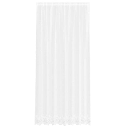 Tenda in Pizzo con tende Bianco 200x260cm Poliestere
