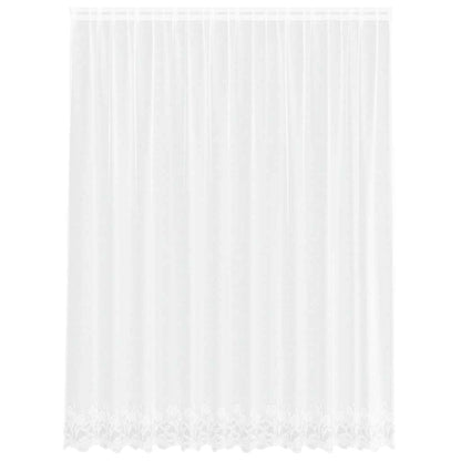 Tenda in Pizzo con tende Bianco 300x200cm Poliestere
