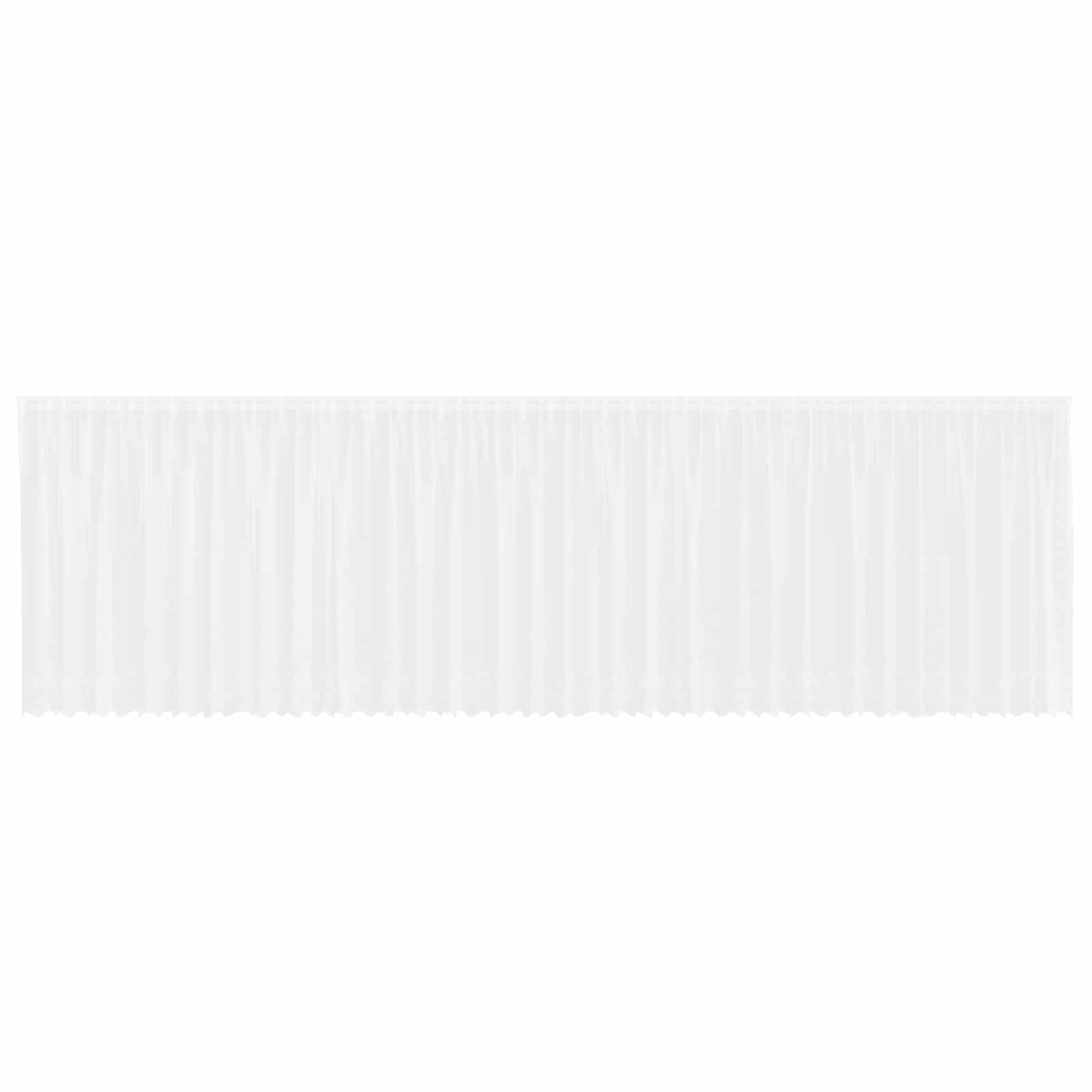 Tenda in Pizzo con tende Bianco 900 x 140 cm Poliestere | homemem39