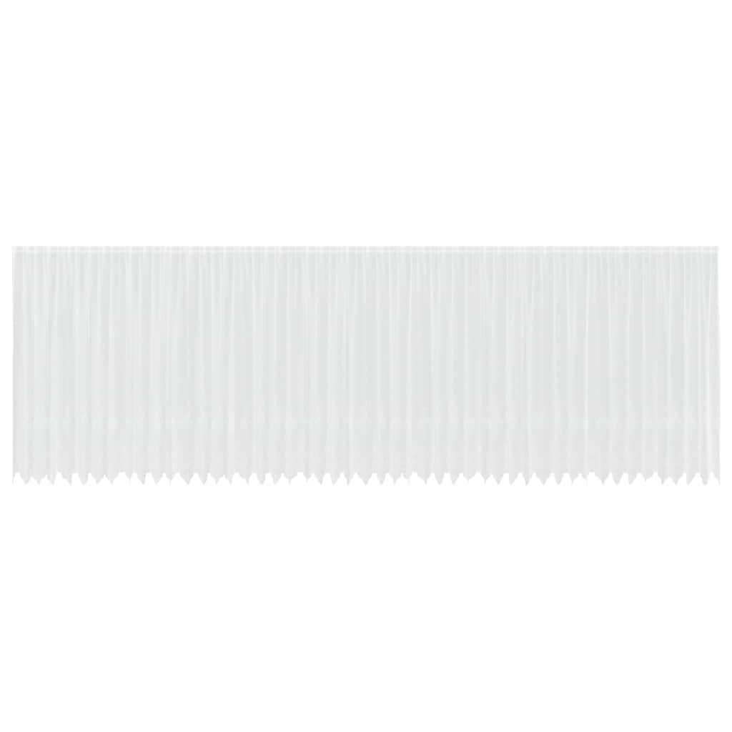 Tenda in Pizzo con tende Bianco 1200x245cm Poliestere