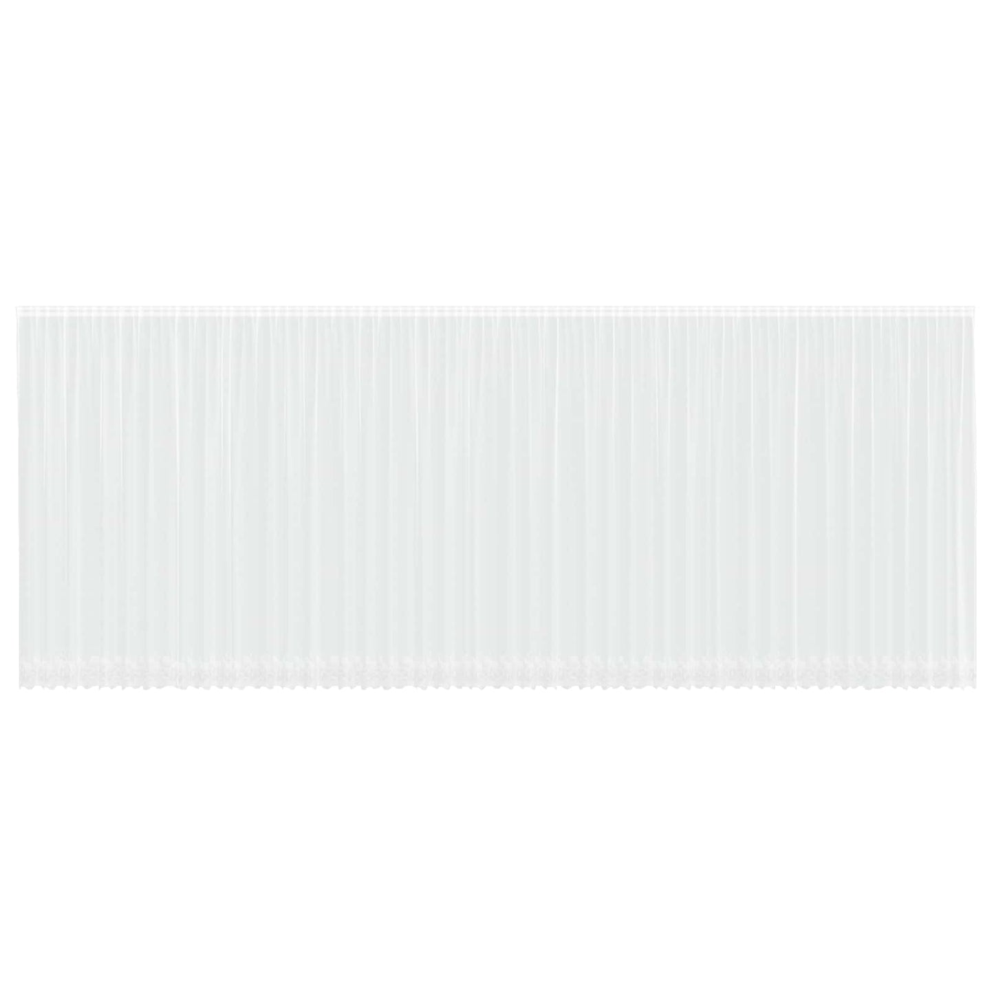 Tenda in Pizzo con tende Bianco 1200 x 300 cm Poliestere | homemem39