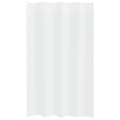 Tenda in Velo con tende 2 pcs Bianco 175 x 140 cm Poliestere | homemem39