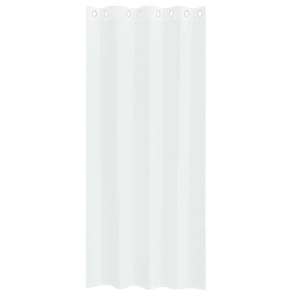Tenda in Velo con tende 2 pcs Bianco 260 x 140 cm Poliestere | homemem39