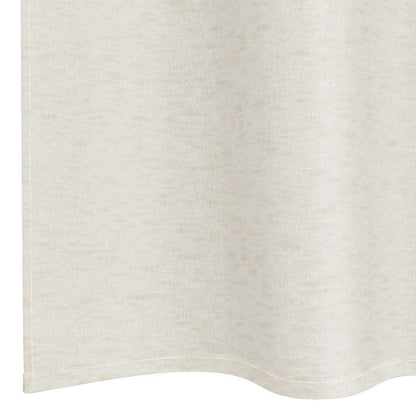 Tenda in Velo con tende 2 pcs Crema 140 x 140 cm Poliestere | homemem39