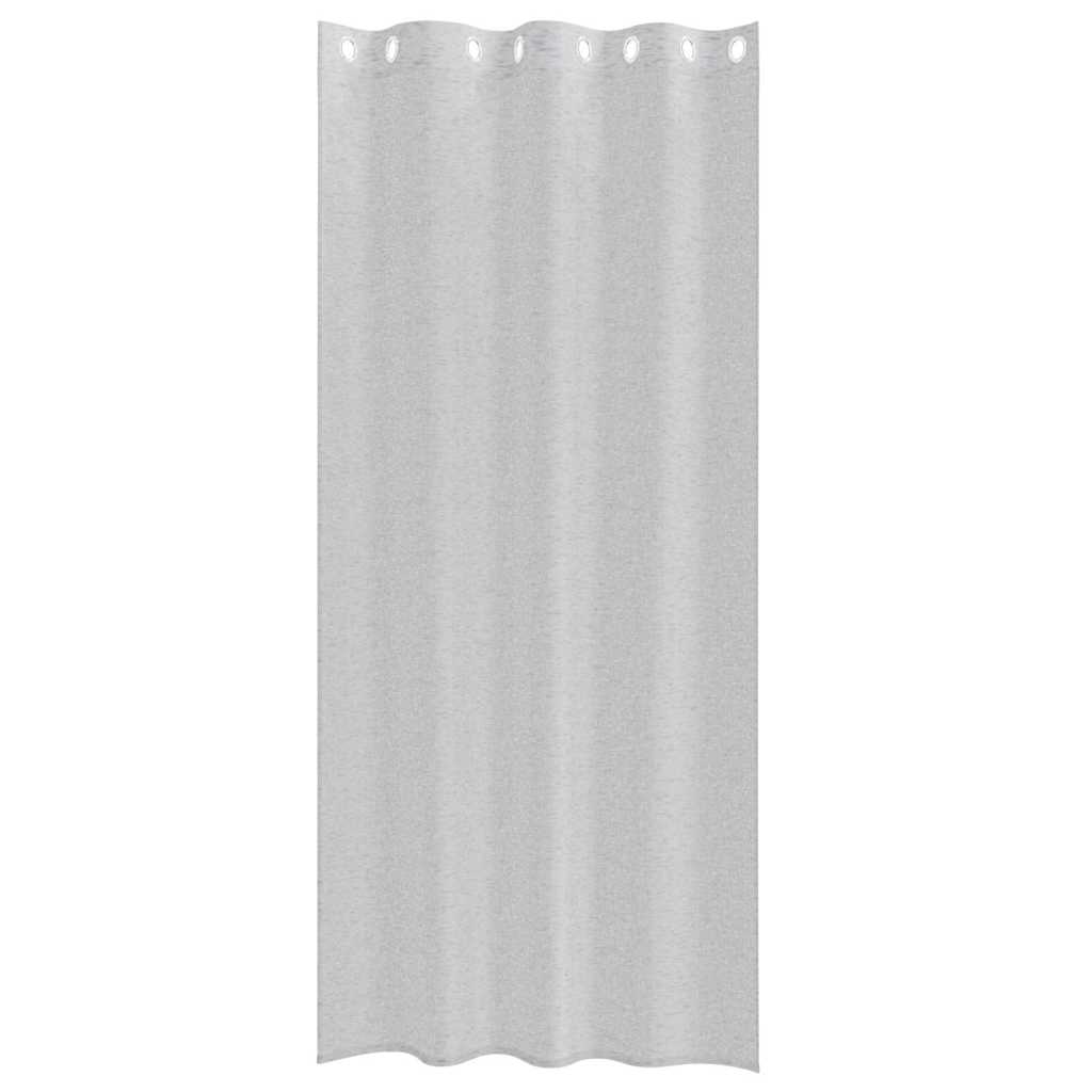 Tenda in Velo 2 pcs Grigio chiaro 225 x 140 cm Poliestere | homemem39