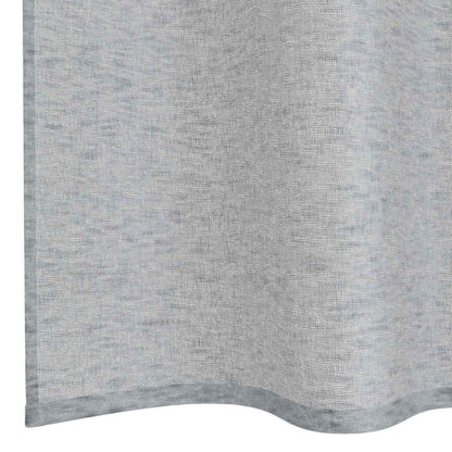 Tenda in Velo con tende 2 pcs Grigio scuro 140x260cm Poliestere