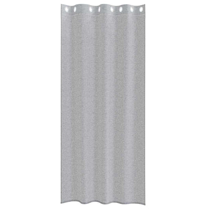 Tenda in Velo con tende 2 pcs Grigio scuro 140x260cm Poliestere