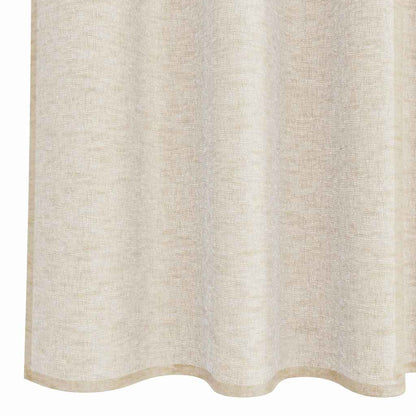 Tenda in Velo con tende 2 pcs Sabbia 175 x 140 cm Poliestere | homemem39