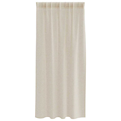 Tenda in Velo con tende 2 pcs Sabbia 175 x 140 cm Poliestere | homemem39