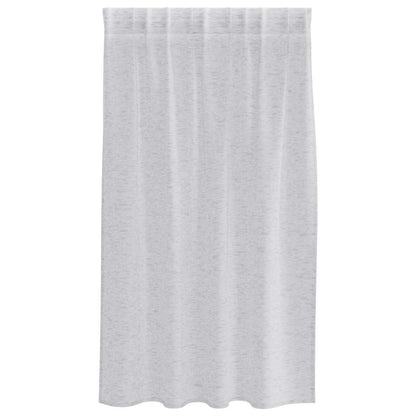 Tenda in Velo 2 pcs Grigio chiaro 140 x 140 cm Poliestere | homemem39