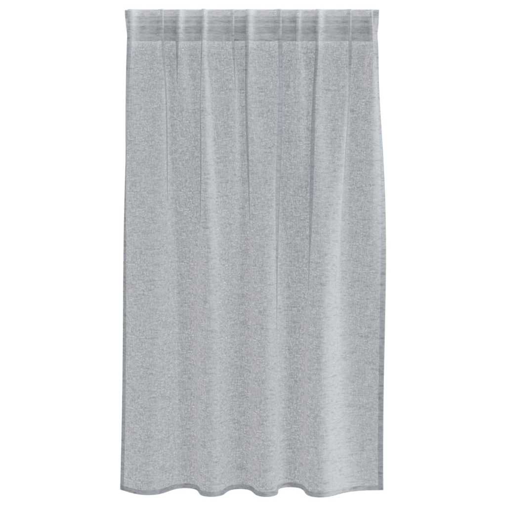 Tenda in Velo 2 pcs Grigio scuro 140 x 140 cm Poliestere | homemem39