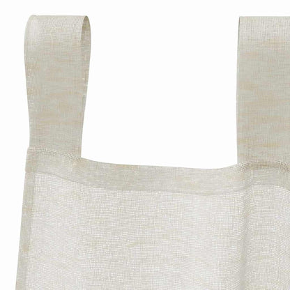 Tenda in Velo con tende 2 pcs Crema 225 x 140 cm Poliestere | homemem39