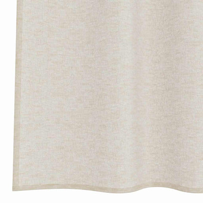Tenda in Velo con tende 2 pcs Sabbia 245 x 140 cm Poliestere | homemem39