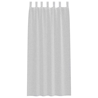 Tenda in Velo 2 pcs Grigio chiaro 245 x 140 cm Poliestere | homemem39