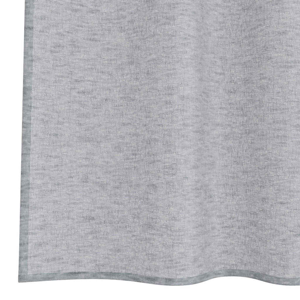 Tenda in Velo 2 pcs Grigio scuro 225 x 140 cm Poliestere | homemem39