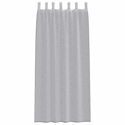 Tenda in Velo 2 pcs Grigio scuro 245 x 140 cm Poliestere | homemem39