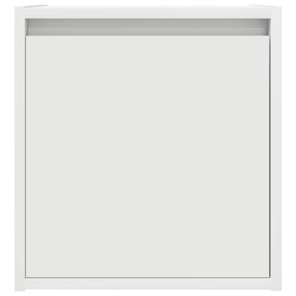 Comodino a Muro Bianco 38x34x40 cm - homemem39