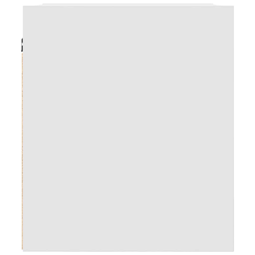 Comodino a Muro Bianco 38x34x40 cm - homemem39