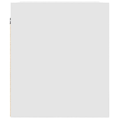 Comodini a Muro 2 pz Bianchi 38x34x40 cm - homemem39