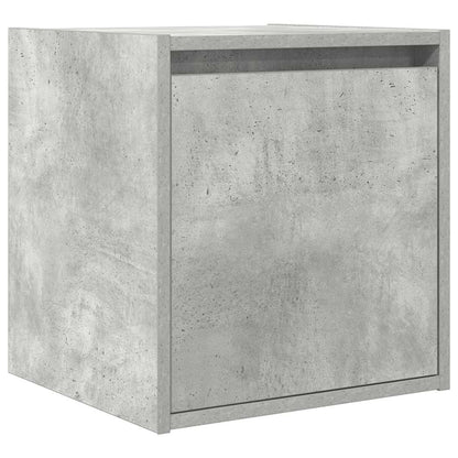 Comodino a Muro Grigio Cemento 38x34x40 cm - homemem39