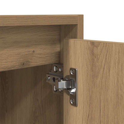 Comodino a Muro Rovere Artigianale 38x34x40 cm | homemem39