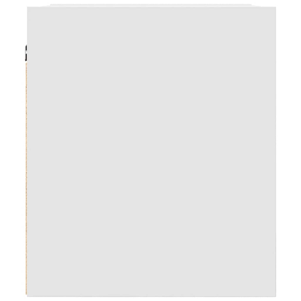 Comodino a Muro Bianco 38x34x40 cm - homemem39