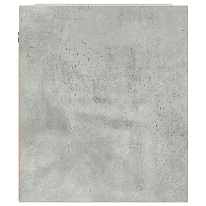 Comodino a Muro Grigio Cemento 38x34x40 cm - homemem39