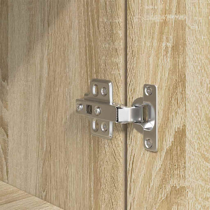 Comodino Rovere Sonoma 39x35x65 cm in Legno Multistrato - homemem39