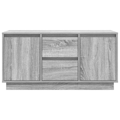 Mobile Porta TV con Luci LED Grigio Sonoma 100x41x50 cm - homemem39