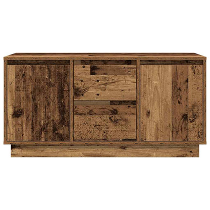 Mobile Porta TV con Luci LED Legno Antico 100x41x50 cm - homemem39