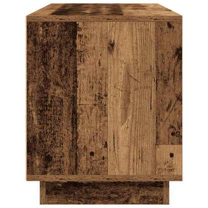 Mobile Porta TV con Luci LED Legno Antico 100x41x50 cm - homemem39