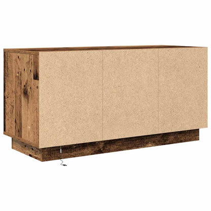 Mobile Porta TV con Luci LED Legno Antico 100x41x50 cm - homemem39