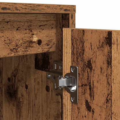 Mobile Porta TV con Luci LED Legno Antico 100x41x50 cm - homemem39