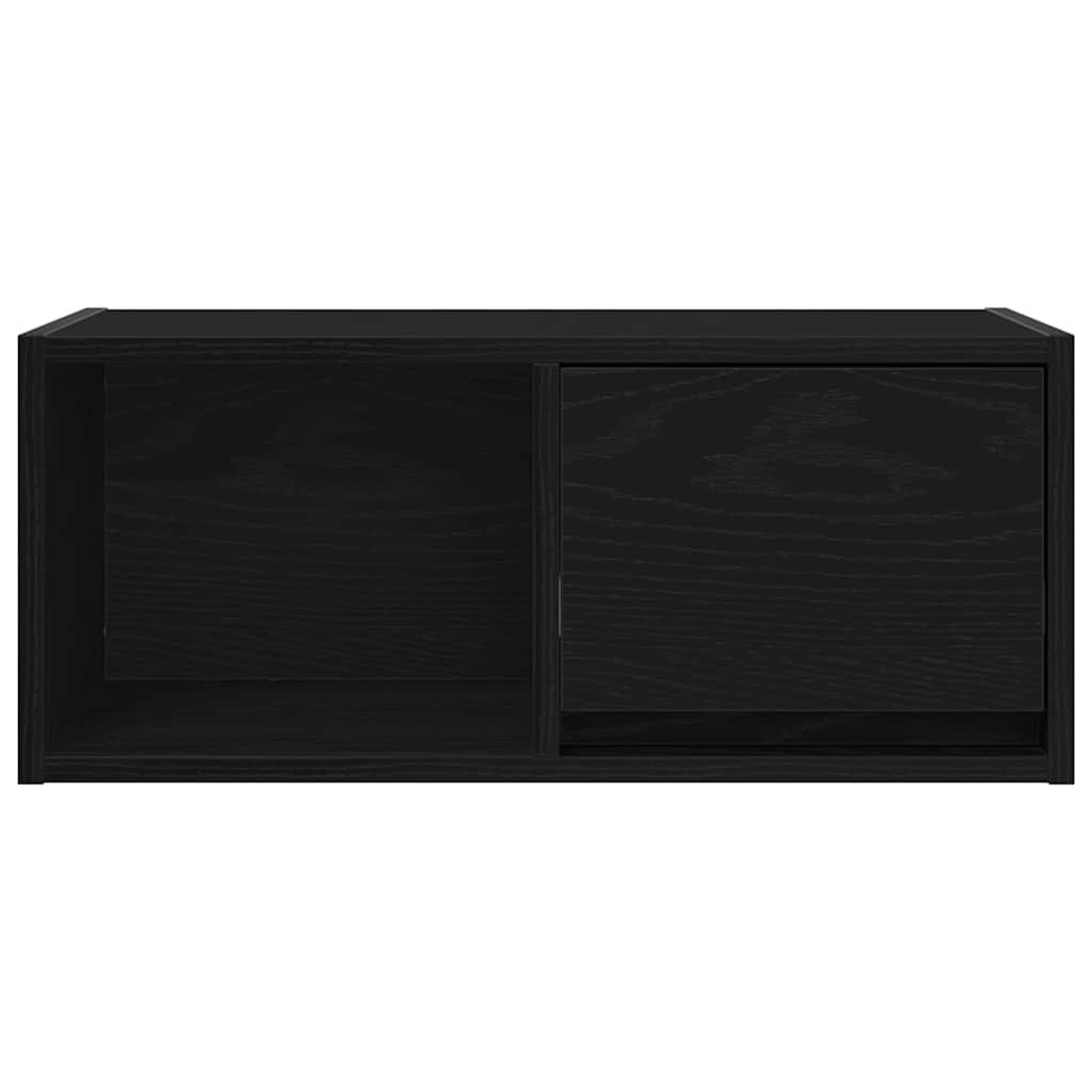 Mobili TV 2 pz Rovere Nero 60x31x25,5 cm in Legno Multistrato - homemem39
