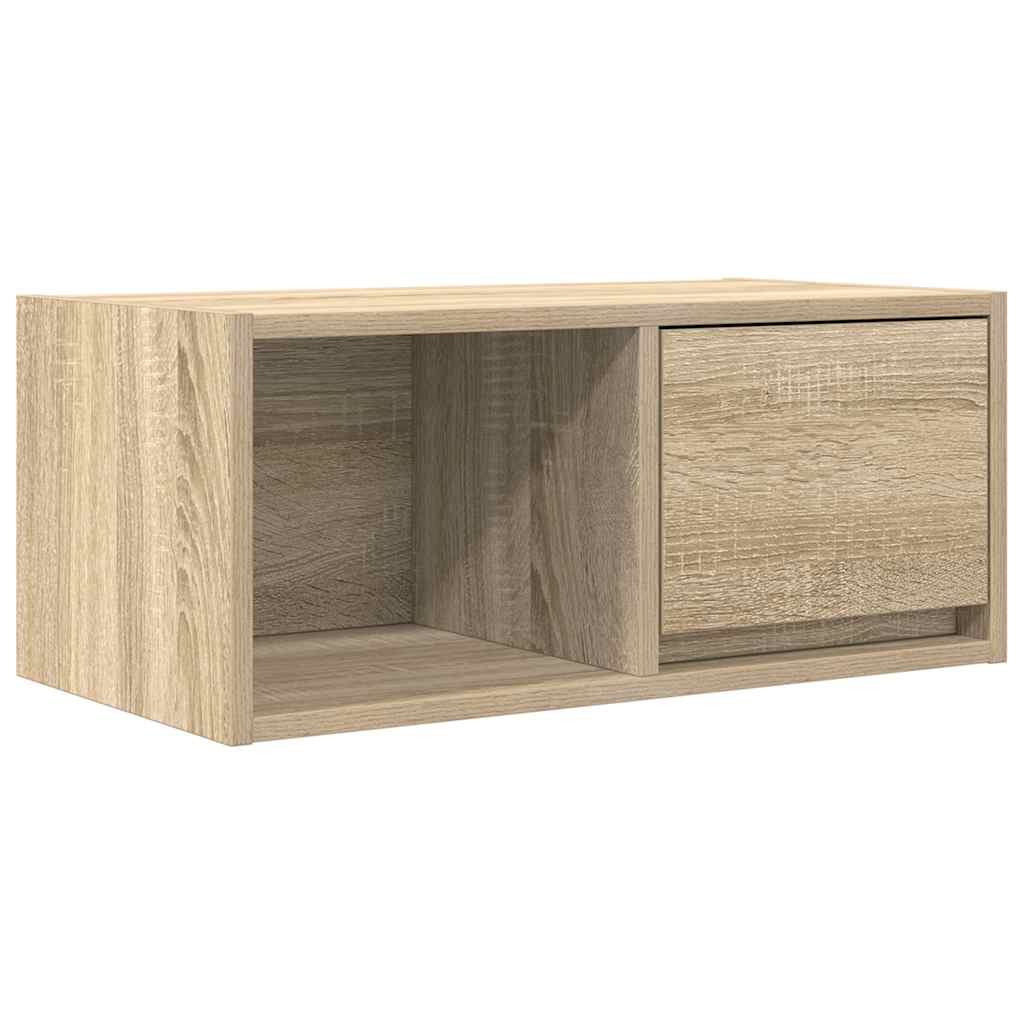 Mobile Porta TV Rovere Sonoma 60x31x25,5 cm Legno Multistrato - homemem39