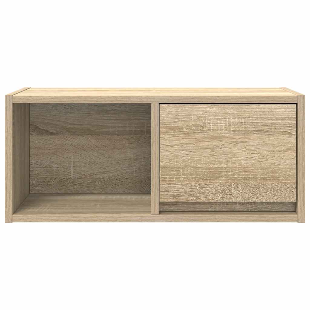 Mobile Porta TV Rovere Sonoma 60x31x25,5 cm Legno Multistrato - homemem39
