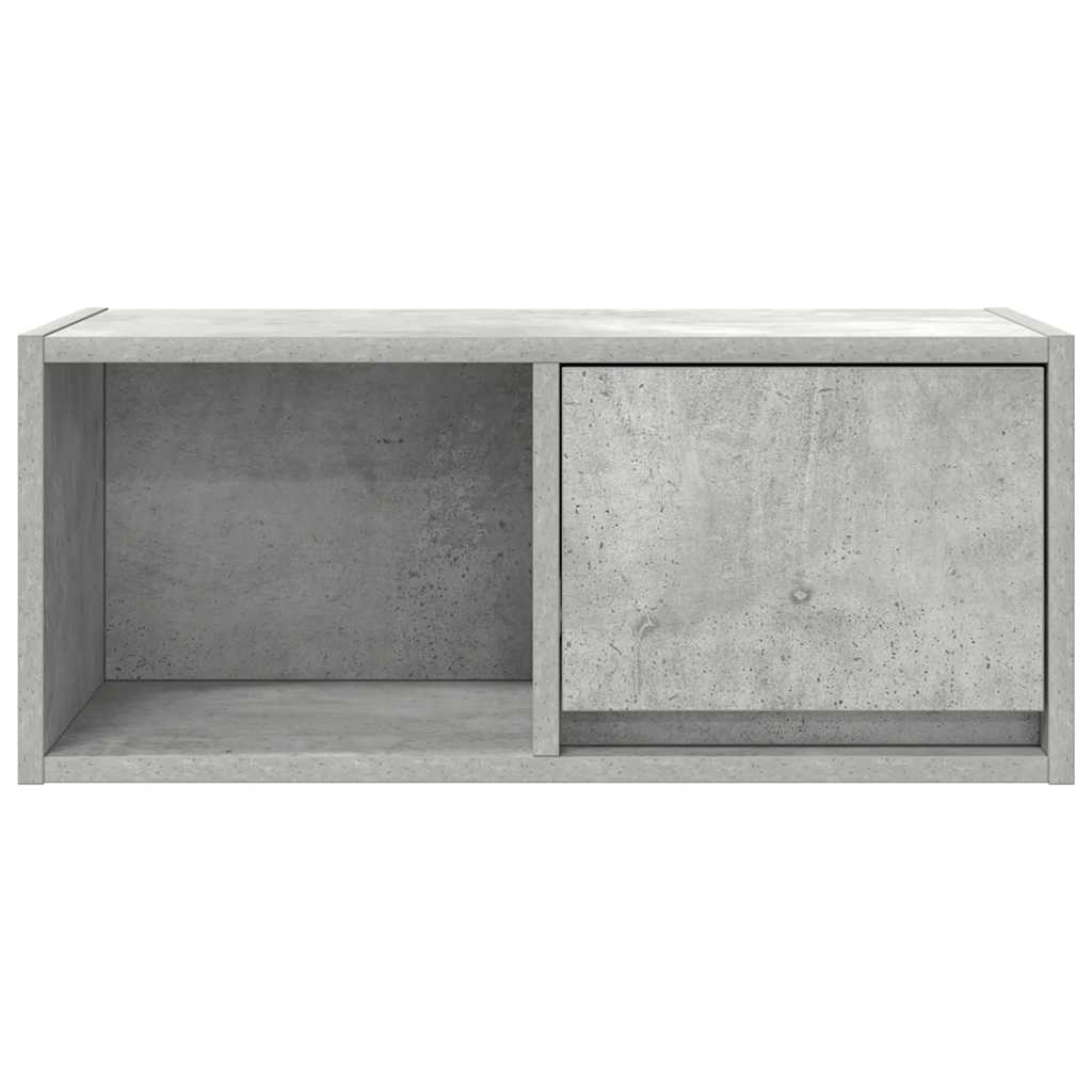 Mobile per TV Grigio Cemento 60x31x25,5 cm Legno Multistrato
