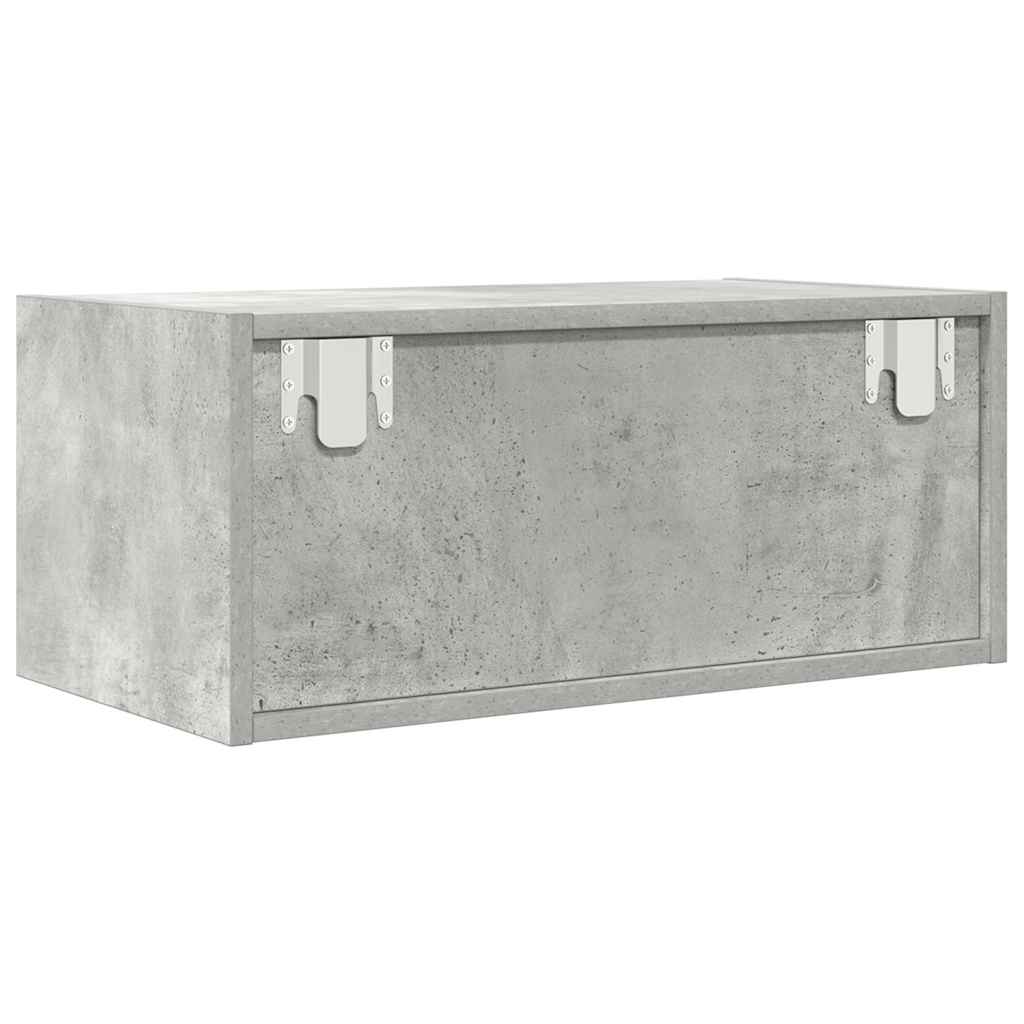 Mobile per TV Grigio Cemento 60x31x25,5 cm Legno Multistrato