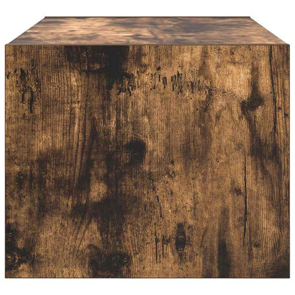 Mobile Porta TV Rovere Fumo 60x31x25,5 cm in Legno Multistrato - homemem39