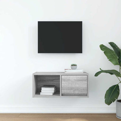 Mobile Porta TV Grigio Sonoma 60x31x25,5 cm Legno Multistrato - homemem39