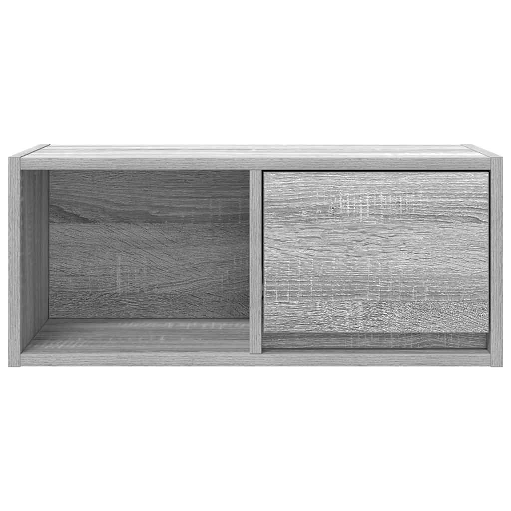 Mobili TV 2pz Grigio Sonoma 60x31x25,5 cm Legno Multistrato - homemem39