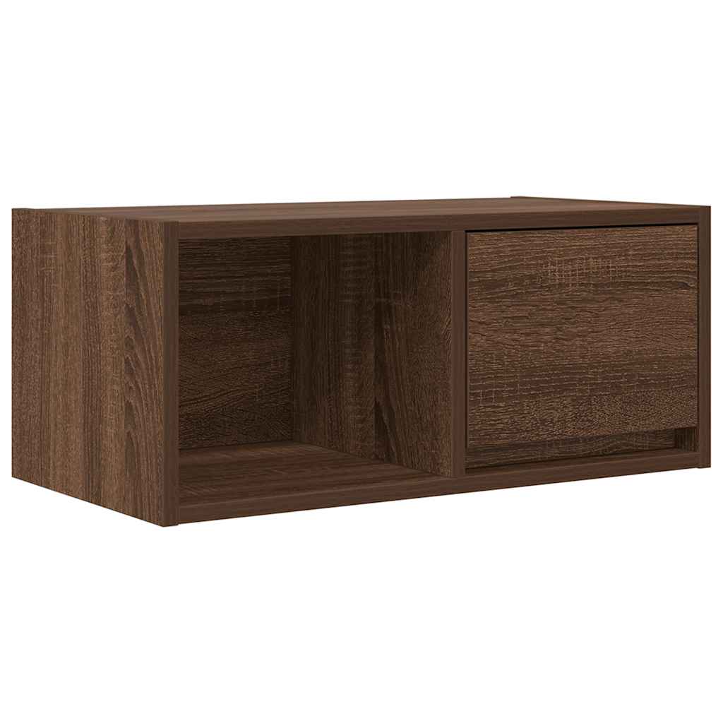 Mobili TV 2 pz Rovere Marrone 60x31x25,5 cm Legno Multistrato - homemem39