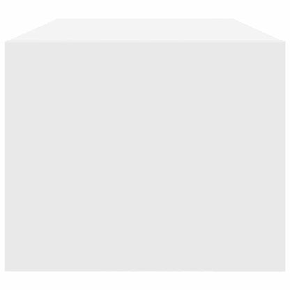 Mobile Porta TV Bianco 80x31x25,5 cm in Legno Multistrato - homemem39